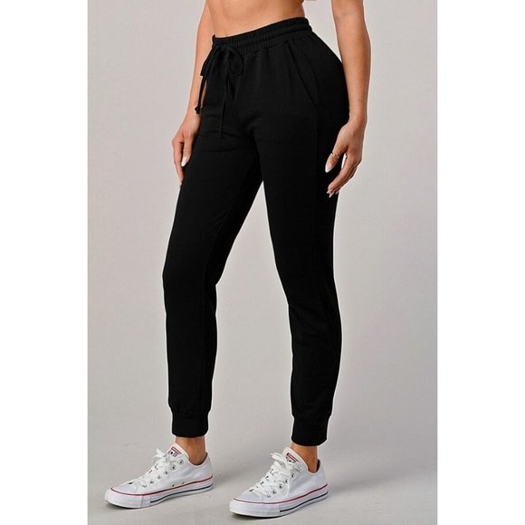 JOGGER BLACK PANTS - Picture 3 of 3
